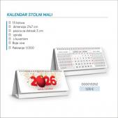 KALENDAR STOLNI MALI 2026.