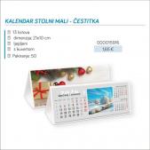 KALENDAR STOLNI MALI - ČESTITKA 2026.