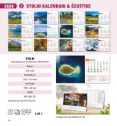 Kalendar stolni Nacionalni parkovi hrvatske 2026